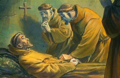 Transitus. Блаженна смерть Святого Серафимського Отця Франциска.